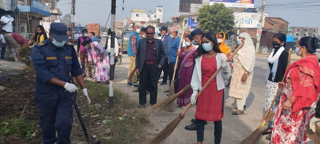 हरेक हप्ताको सोमबार लुम्बिनीमा बृहत सरसफाई,पर्साचोकमा सम्पन्न